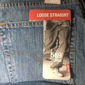 NWT Levi’s 32x30 569 vintage wash men’s jeans